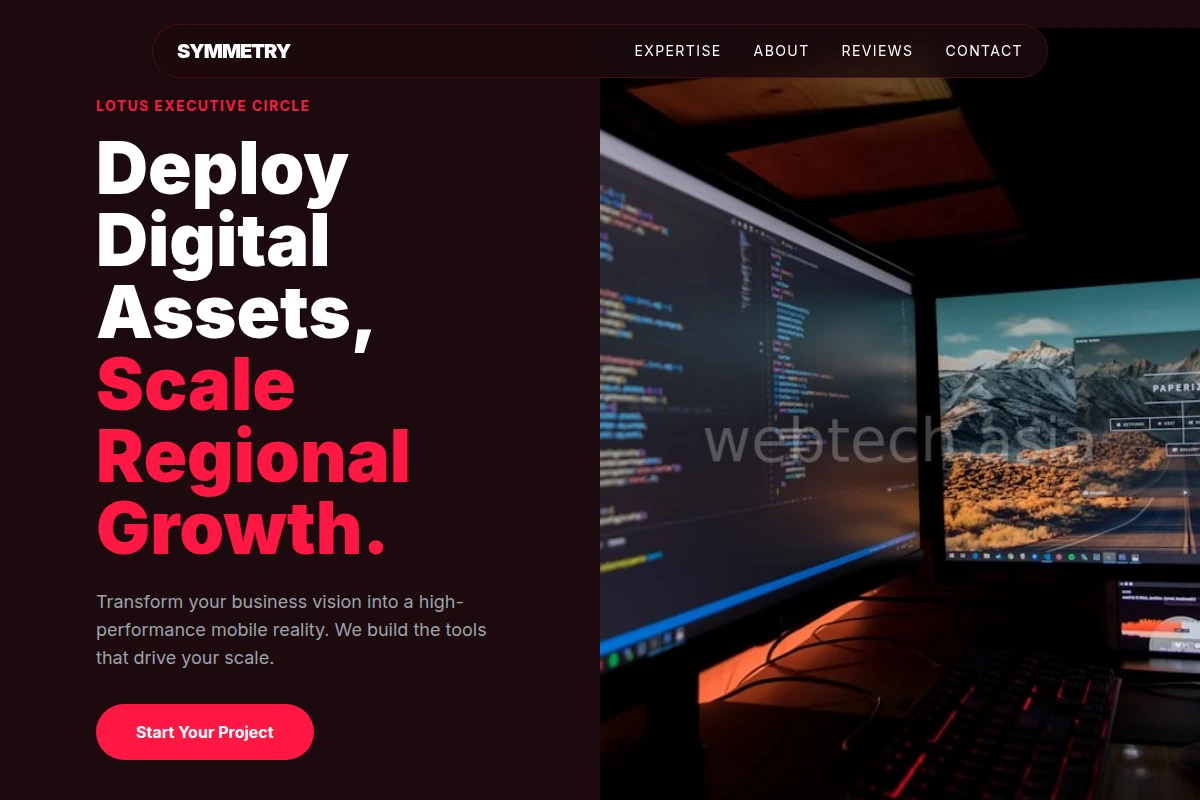 Symmetry App Development